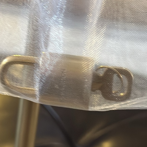 Authentic Louis Vuitton, Made in France Brass Lock & Key #300 with Monogram - Picture 3 of 9